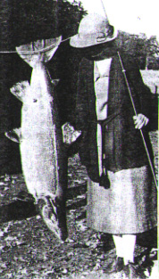 Tiny Morison & her 61 lbs Deveron Salmon – The Heaviest UK Fly-Caught Salmon.